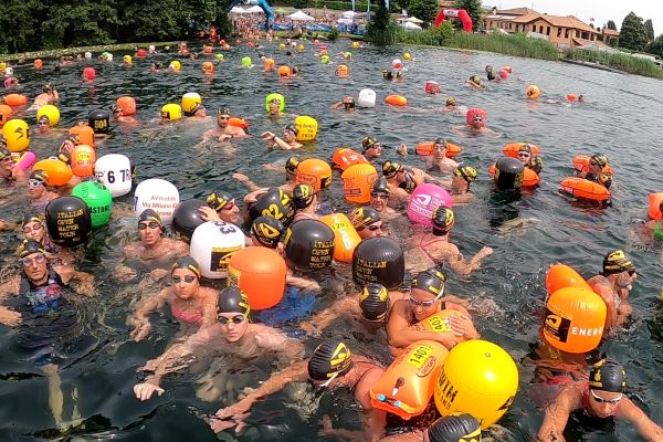 Italian Open Water Tour, tappa del cuore a Maccagno - Prima Saronno
